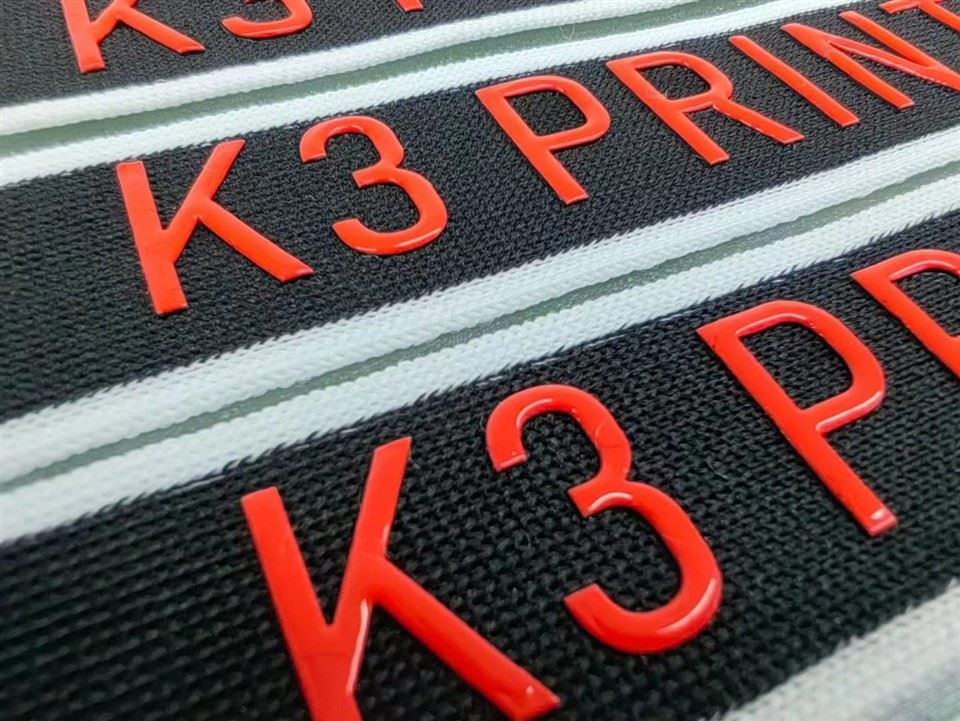Elastic Webbing Specific Silicone Based Ink