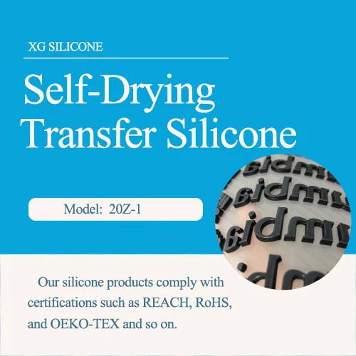 Selv-tørrende transfersilicone