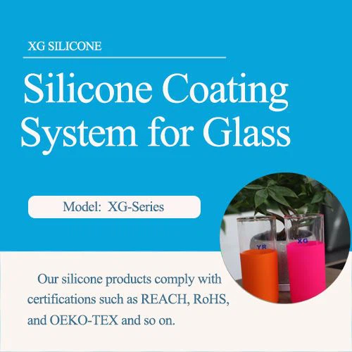 Silikonebelægningssystem til glasdrikkevarer